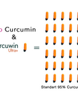 12:1 Pro-Curcumin Extrakt - 200mg - 120 Kapseln